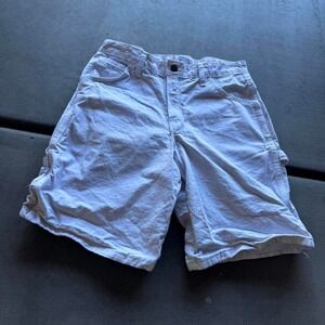 Men's White Dickies Carpenter Jorts